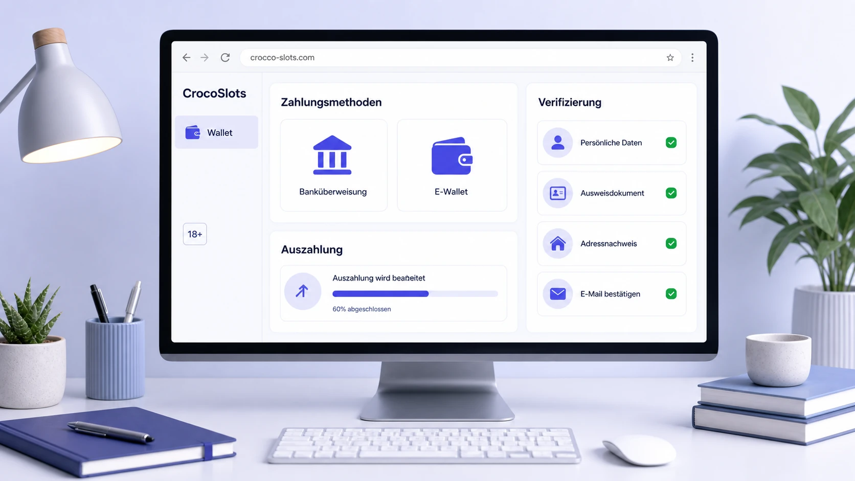 Zahlungsmethoden und Auszahlungen